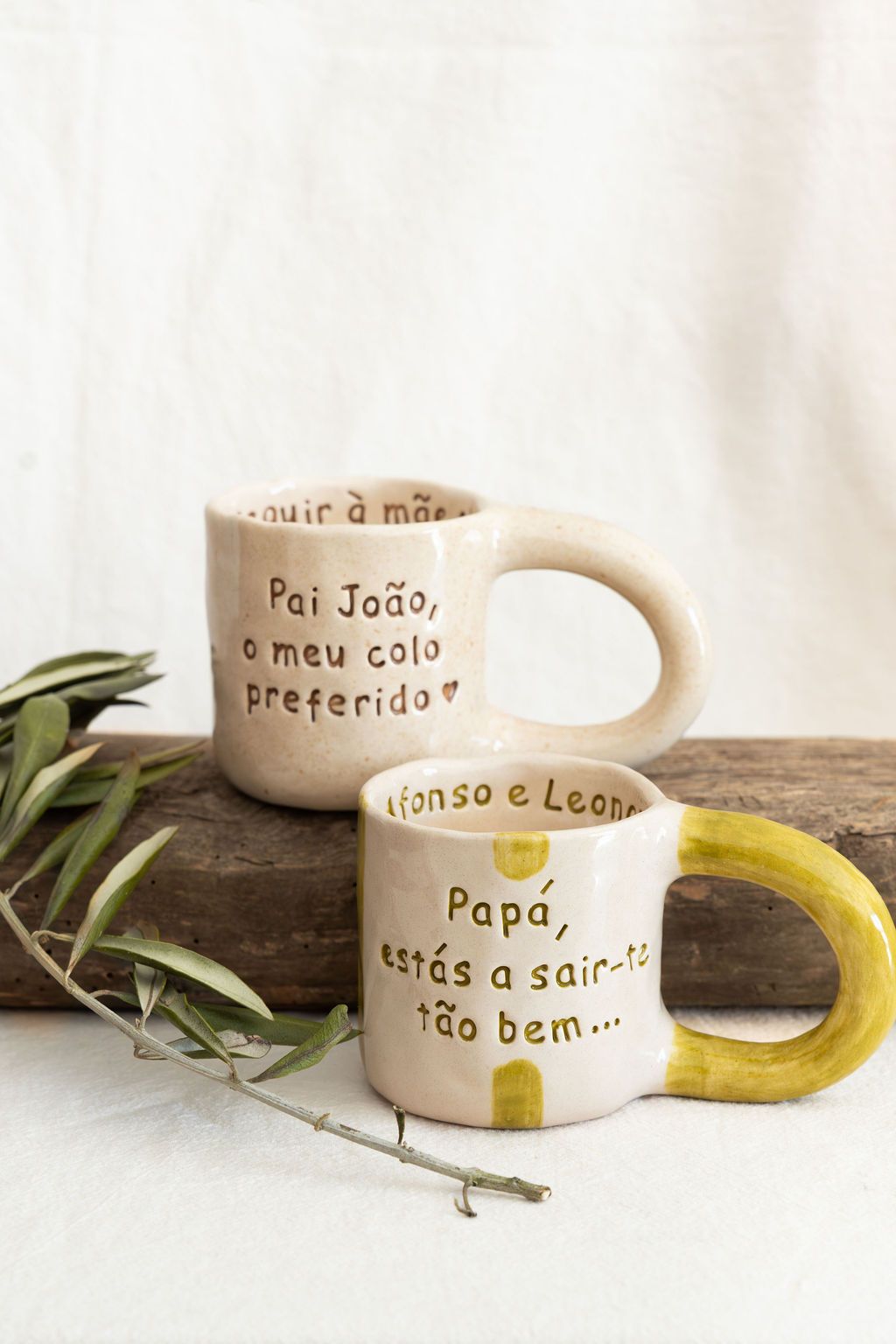 Caneca Aurora · Caementa, cerâmica feita à mão